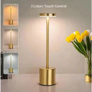 Luminária de Mesa Touch Luxuosa 3 em 1